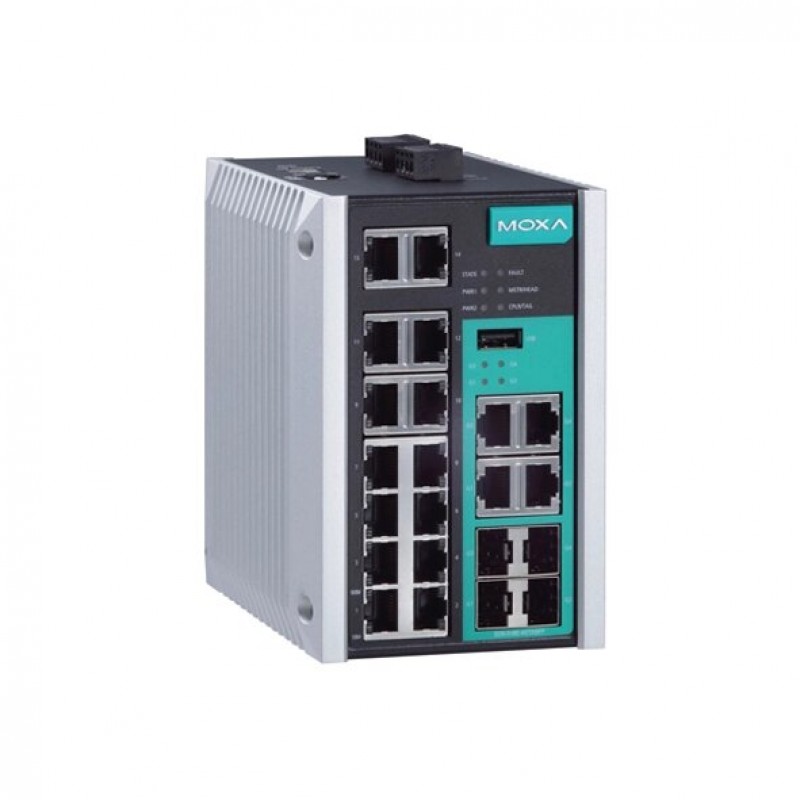 MOXA EDS-518E-4GTXSFP Managed Ethernet Switches